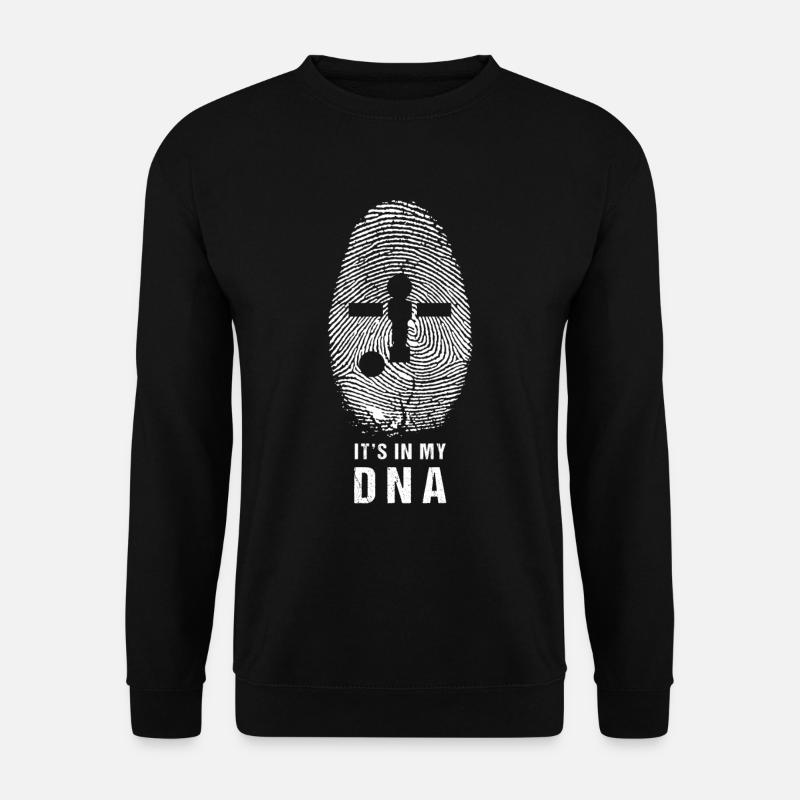 DNA Tischfußball Kicker Krökeltisch - Unisex Pullover - Schwarz