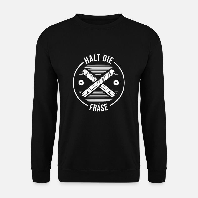 Schreiner Tischler Meister Handwerker Zimmermann - Unisex Pullover - Schwarz