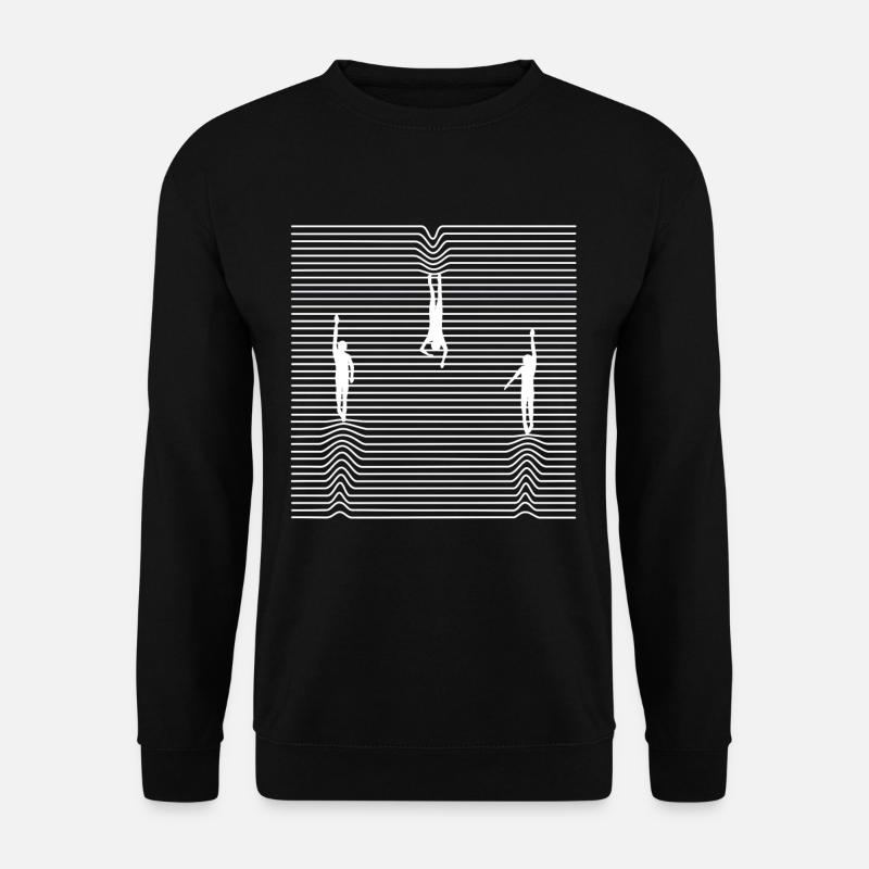 Schwimmer Sportschwimmer Schwimmen - Unisex Pullover - Schwarz
