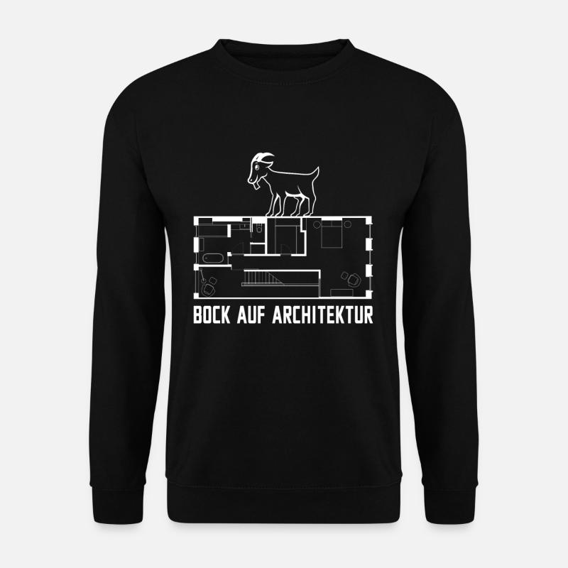 Architektur - Unisex Pullover - Schwarz
