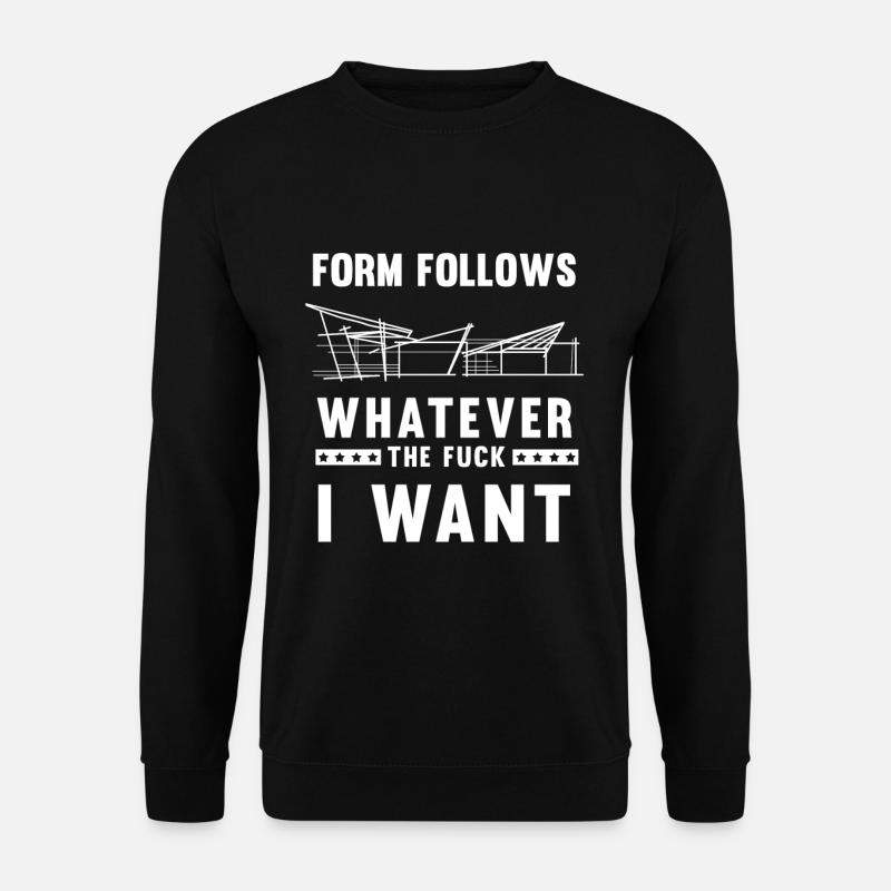 Architektur - Unisex Pullover - Schwarz