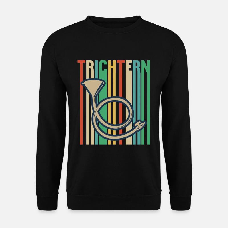 Trichtersaufen - Unisex Pullover - Schwarz