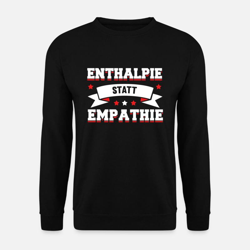 Thermodynamik - Unisex Pullover - Schwarz
