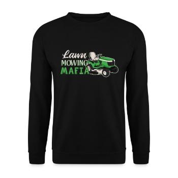 Jardinage - Sweat-shirt Unisexe - noir - Devant - Alina (178cm) & Michal (187cm)