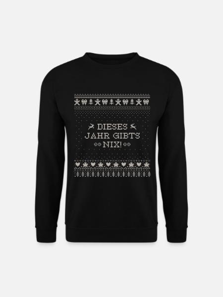 HEILIG ABEND, DIESES JAHR GIBTS NIX! - Unisex Pullover - Schwarz