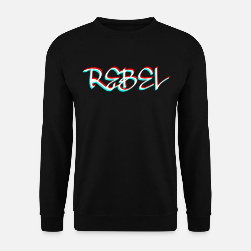 REBEL - Unisex Sweatshirt - black