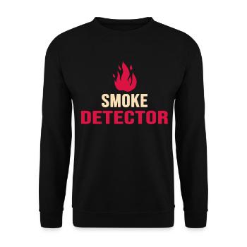 Grilling Contract Griller Grills BBQ smoker - Unisex Sweatshirt - black - Front - Alina (178cm) & Michal (187cm)