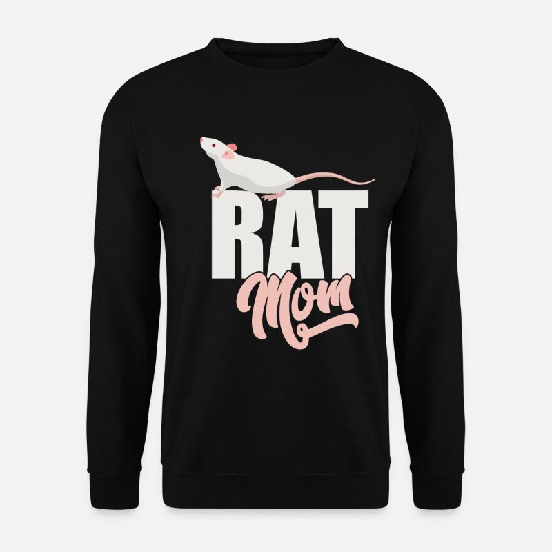 Rat - Rat Mom - Unisex Sweatshirt - black
