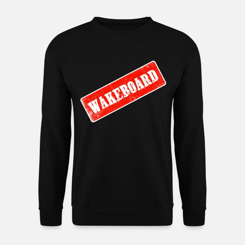 wakeboarding wakeboarder wakestyle cable-wake - Unisex Sweatshirt - black