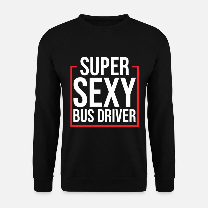 Busfahrer ÖPNV Beruf Leidenschaft Geschenkidee - Unisex Pullover - Schwarz