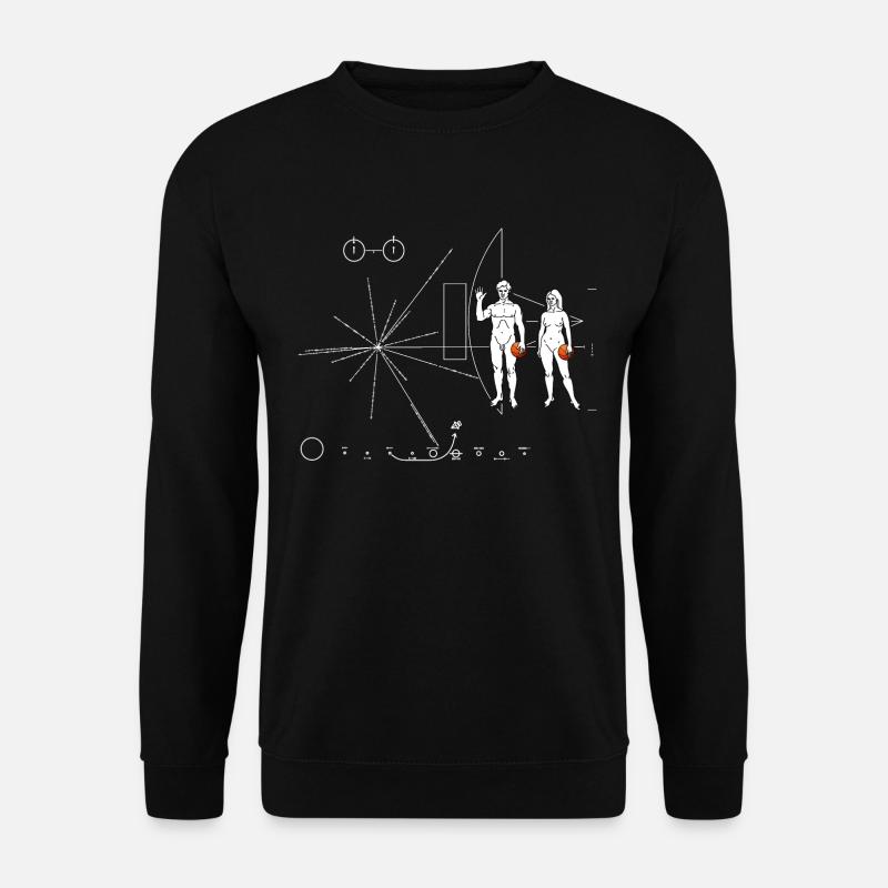 Basketball-Pionierplatte - Unisex Pullover - Schwarz