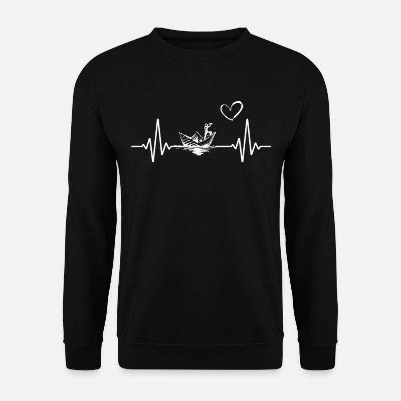 bootsmann ahoi segeln hinterm horizont - Unisex Pullover - Schwarz
