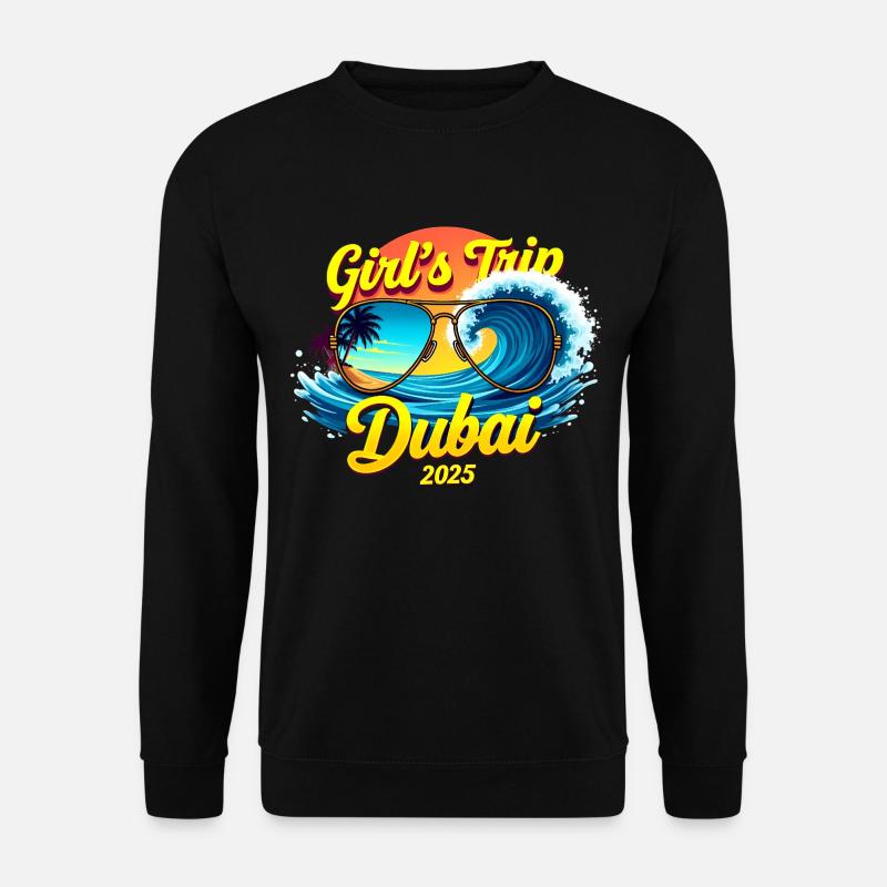 Weekend Birthday Dubai 2025 - Unisex Sweatshirt - black