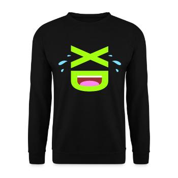 XD - Sweat-shirt Unisexe - noir - Devant - Alina (178cm) & Michal (187cm)