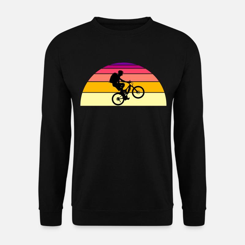 Bikers at sunset - Unisex Sweatshirt - black