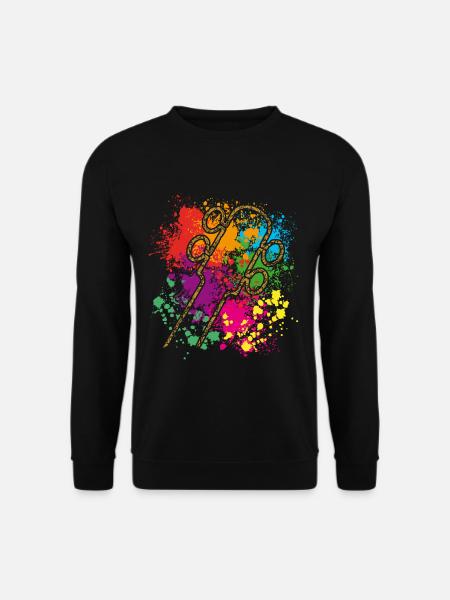 Bass guitar - Unisex Sweatshirt - black