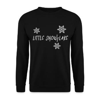 Natation hivernale Nageurs d’hiver Baignade de flocons de neige Bain de glace - Sweat-shirt Unisexe - noir - Devant - Alina (178cm) & Michal (187cm)