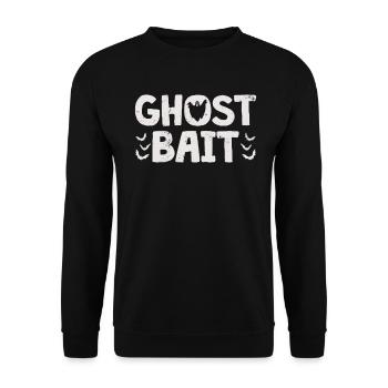 Geisterköder Paranormal Investigator Geisterjagd - Unisex Pullover - Schwarz - Vorne - Alina (178cm) & Michal (187cm)