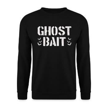 Geisterköder Paranormal Investigator Geisterjagd - Unisex Pullover - Schwarz - Vorne - Alina (178cm) & Michal (187cm)