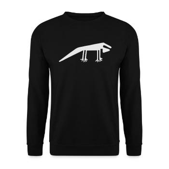 Nazca Lines | Peru Geoglyphs Las Líneas De Nazca - Unisex Sweatshirt - black - Front - Alina (178cm) & Michal (187cm)