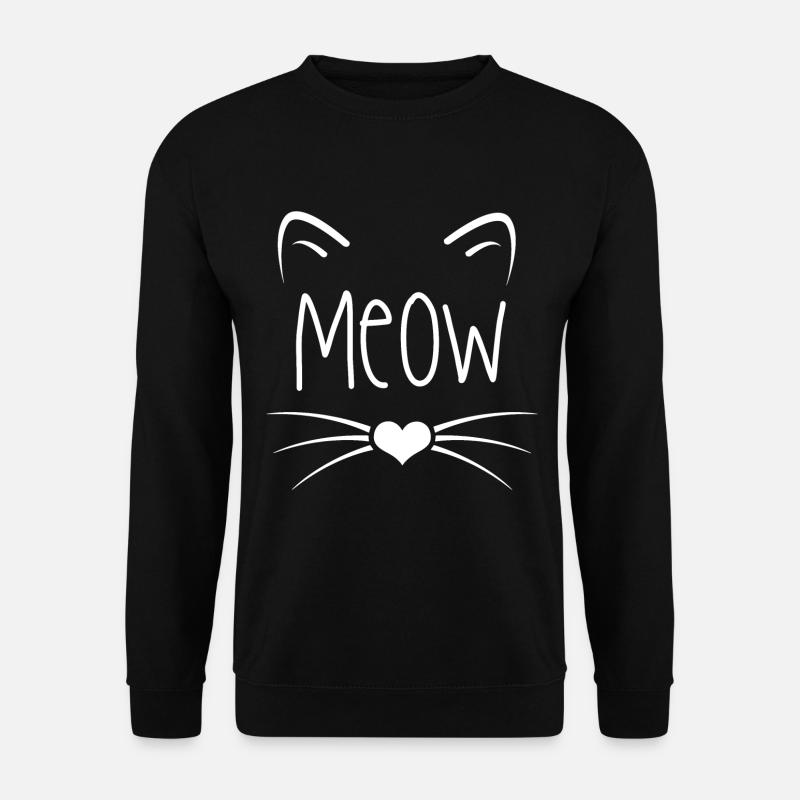 cats - Unisex Sweatshirt - black