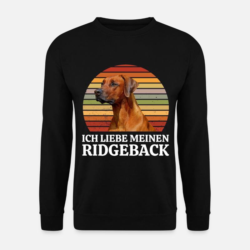 Rhodesian Ridgeback - Unisex Pullover - Schwarz