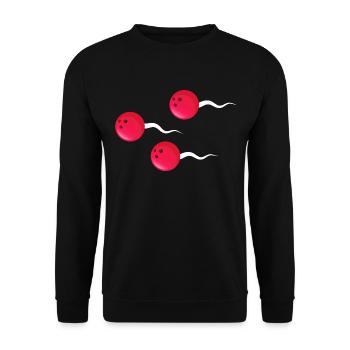 bowling bowlingkugel strike bowling-dna xxx - Unisex Pullover - Schwarz - Vorne - Alina (178cm) & Michal (187cm)