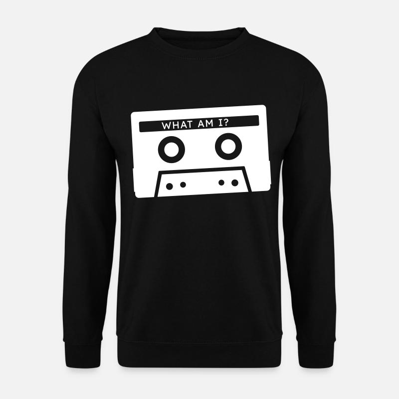 What is a cassette - Unisex Sweatshirt - black