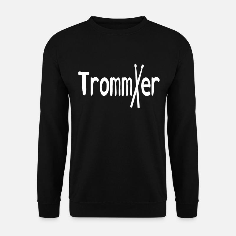 Percussion batterie percussion - Sweat-shirt Unisexe - noir