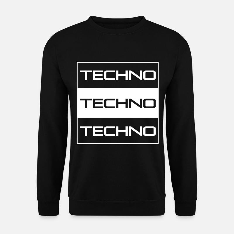 Dark techno - Unisex Sweatshirt - black