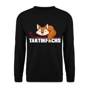 Floorball Unihockey Floorballtrainer unihoc - Unisex Pullover - Schwarz - Vorne - Alina (178cm) & Michal (187cm)