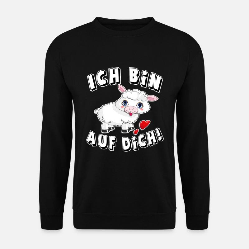 J’adore ton amour - Sweat-shirt Unisexe - noir