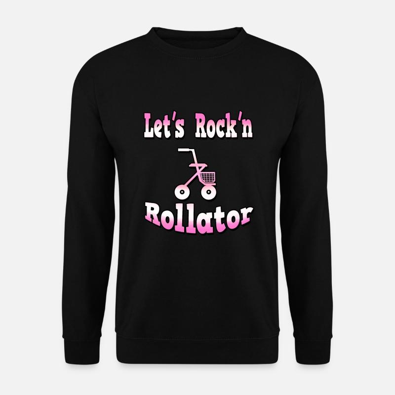 rollator - Unisex Sweatshirt - black