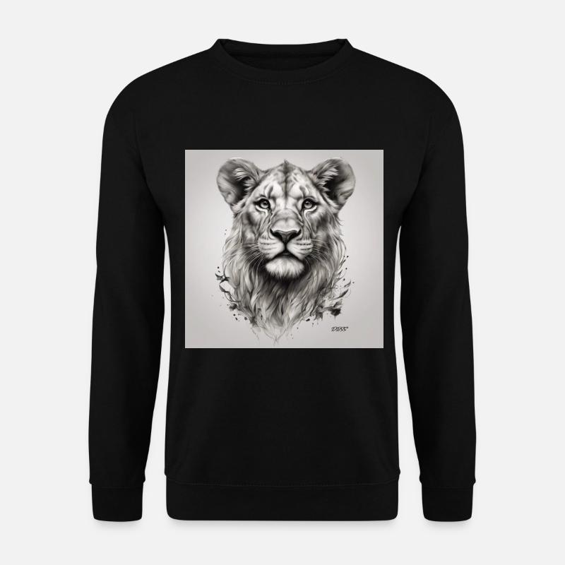 König des Dschungels - Unisex Pullover - Schwarz