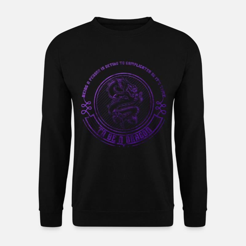 Dragon - Unisex Sweatshirt - black