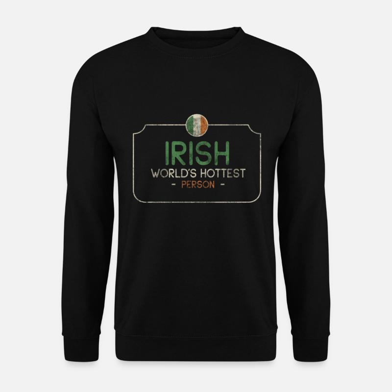 Irland - Unisex Pullover - Schwarz