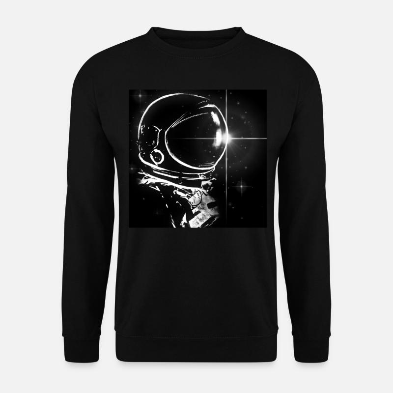Weltraummann - Unisex Pullover - Schwarz