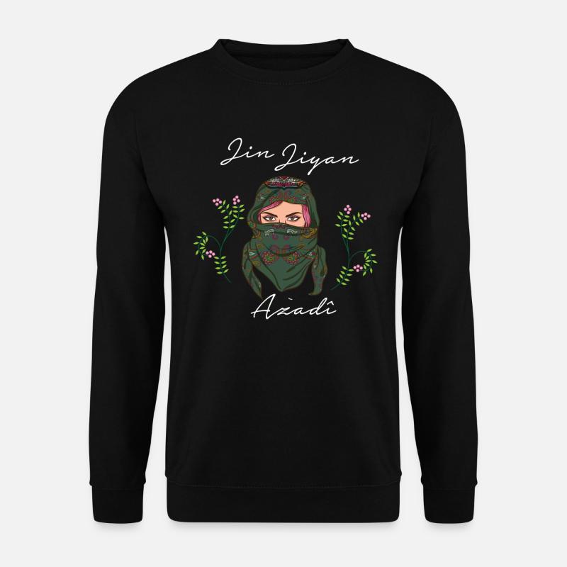 Jin Jiyan Azadî Kurdistan kurde kurde - Sweat-shirt Unisexe - noir