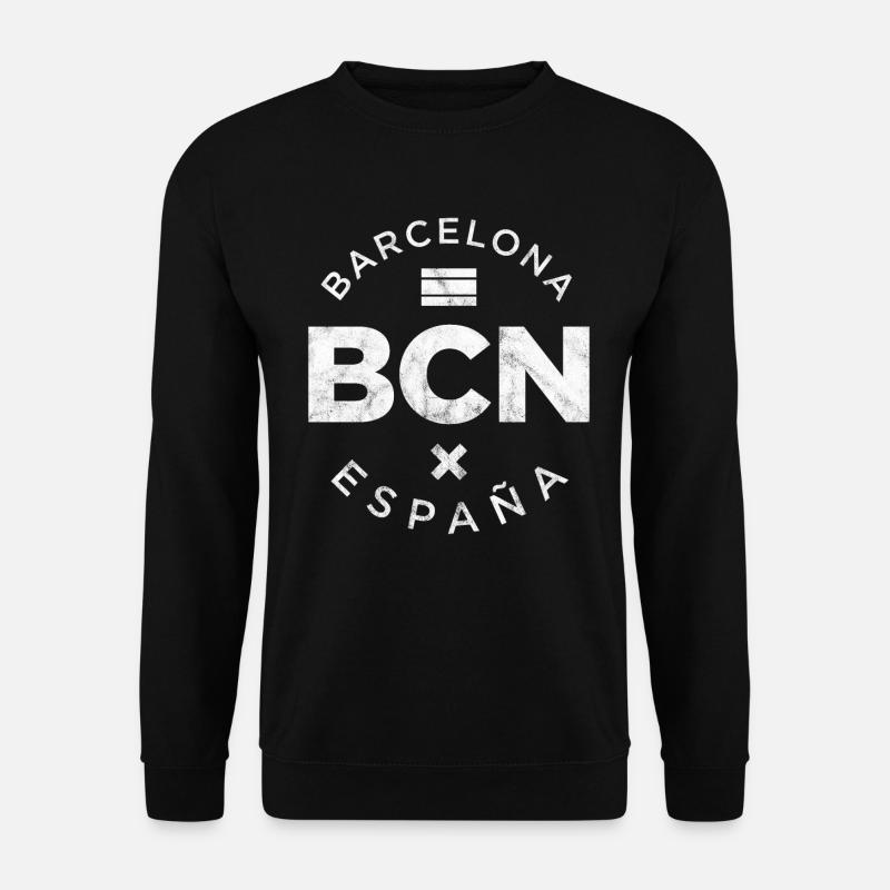 BCN, Barcelona - Unisex Sweatshirt - black