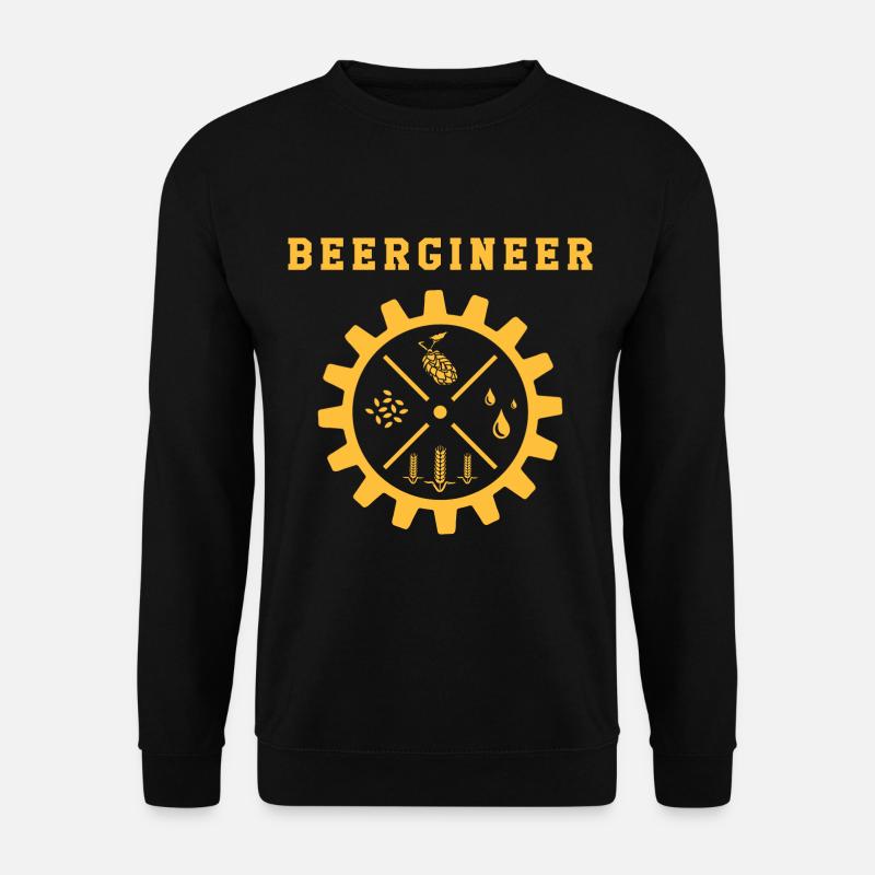 Beer brewing engineer - Unisex Sweatshirt - black