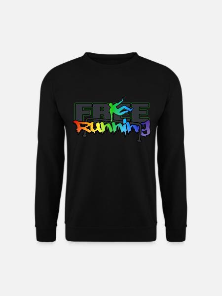 freerunning PARKOUR freerunner - Unisex Pullover - Schwarz