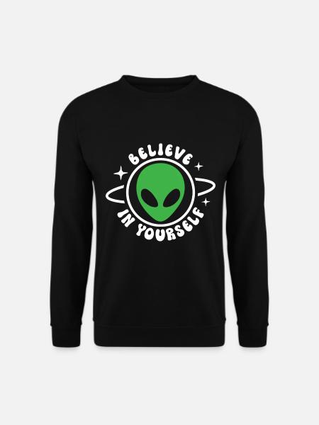 Believe in Yourself - Unisex Sweatshirt - black