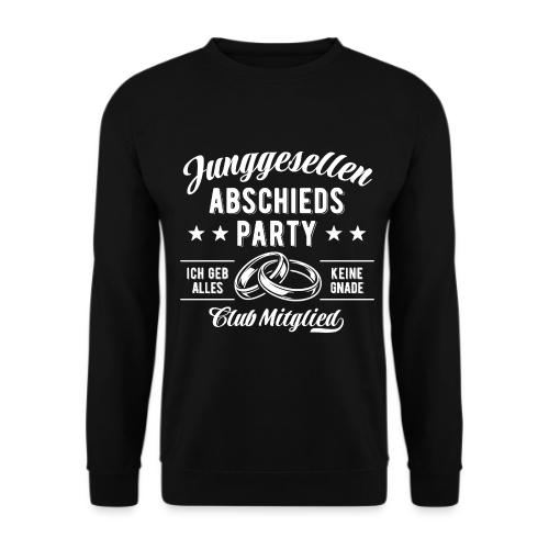 JGA Junggesellenabschied - Club Mitglied Name - Unisex Pullover