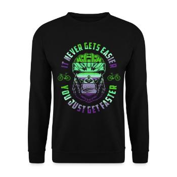 Untitled Project 60 - Unisex Sweatshirt - black - Front - Alina (178cm) & Michal (187cm)