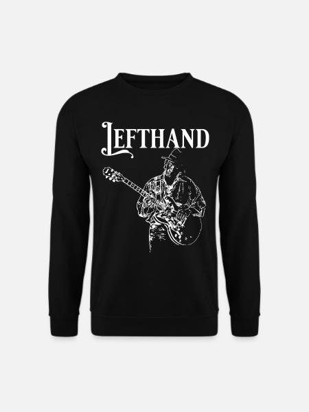 Linkshänder Gitarrist - Unisex Pullover - Schwarz