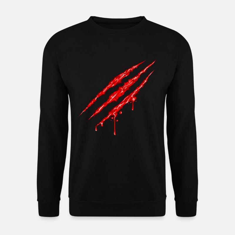 Claw Marks - Unisex Sweatshirt - black
