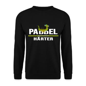 drachenboot chinesisches drachenboot-paddler - Unisex Pullover - Schwarz - Vorne - Alina (178cm) & Michal (187cm)