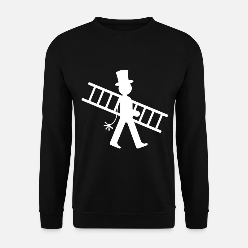 Chimney sweep Apprentice - Unisex Sweatshirt - black