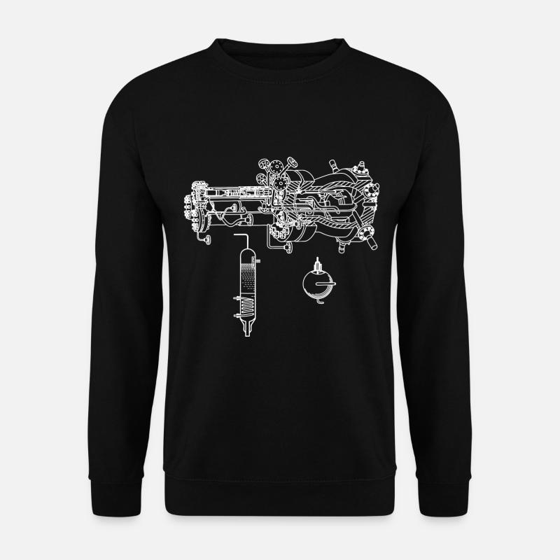 Kernreaktor Phyik - Unisex Pullover - Schwarz