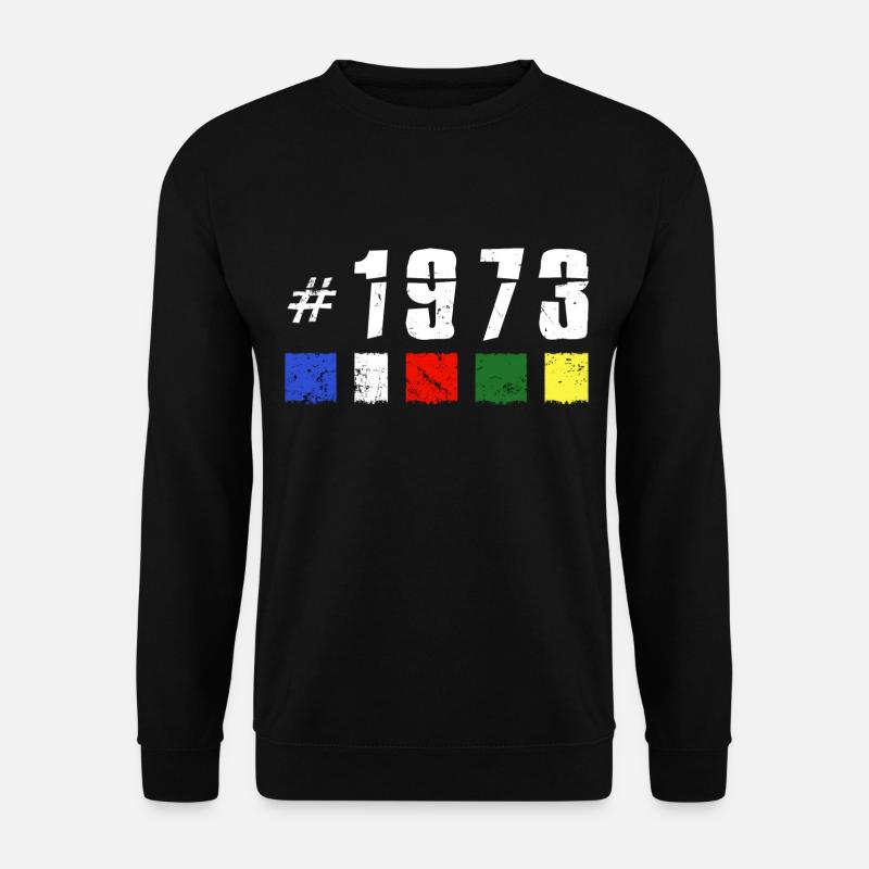 1973 geburtstag nepal jubiläum wandern NEW TIBET - Unisex Pullover - Schwarz